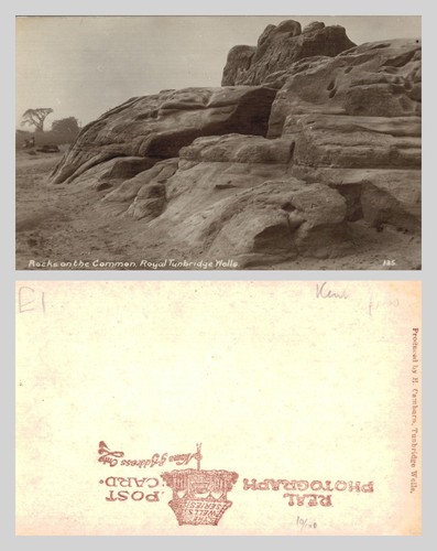 Vintage postcard rocks on - vintage,