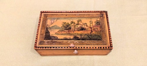 Antique c19th tunbridgeware - c19th,