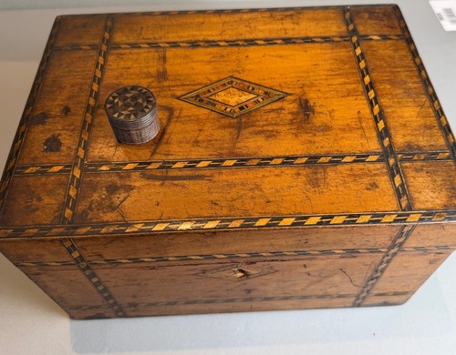 Antique tunbridge ware - antique,
