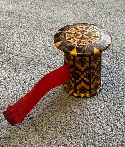 Tunbridge ware tape measure