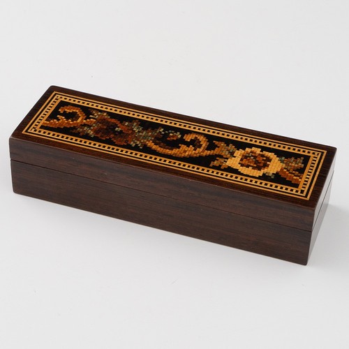 Tunbridge ware box - box, thomas