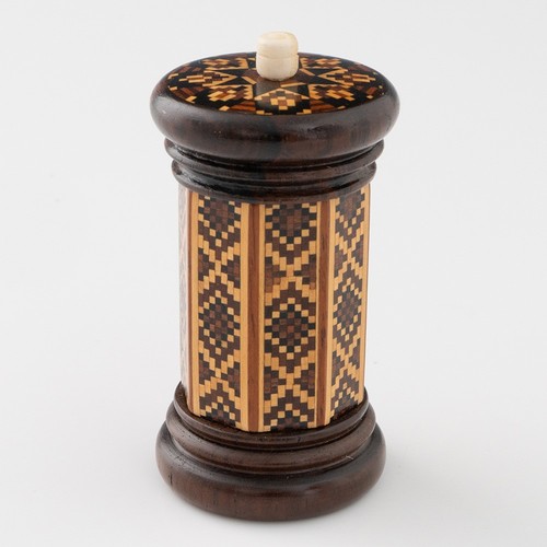 Tunbridge ware needle box - ware,