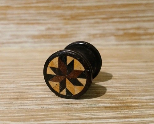 Victorian tunbridge ware 2cm - tunbridge,