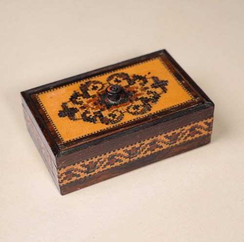 Antique tunbridge ware - antique,