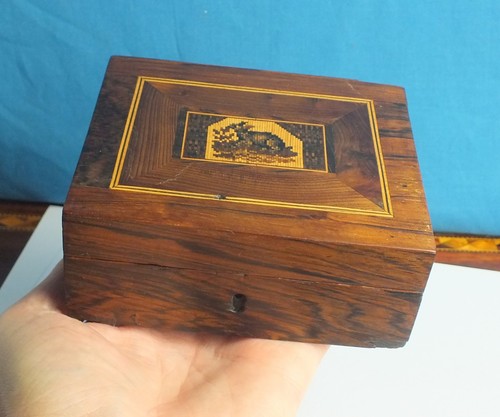 Antique tunbridge ware - antique,