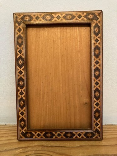 Antique tunbridge ware - tunbridge, frame