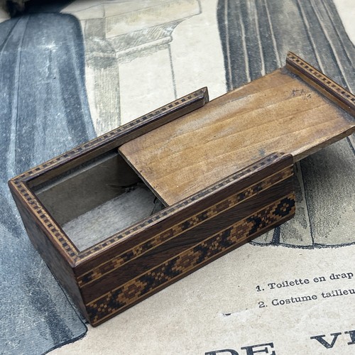 Antique tunbridge ware small - antique,