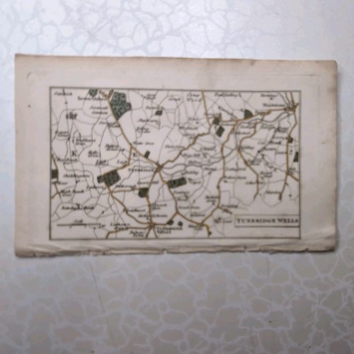 Original 1810 map - engraving, of