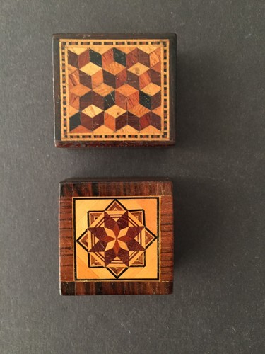 Tunbridge ware stamp - qv,