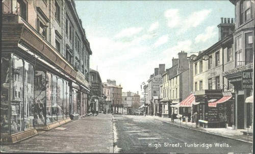 Vintage shurey postcard high - postcard,