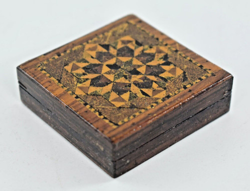 Antique tunbridge ware tangram - tunbridge,