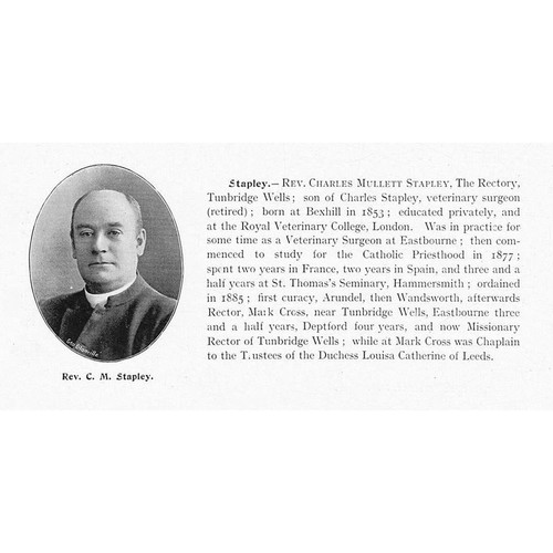 Rev charles mullett stapley - rev,