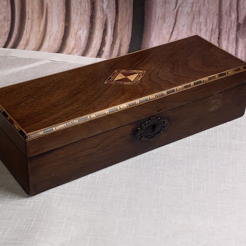 Antique inlaid walnut - antique,