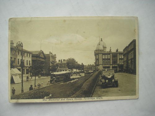 Postcard war memorial - war, &