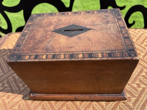 Antique tunbridge style inlaid - tunbridge,