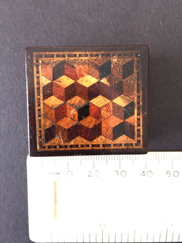 Tunbridge ware stamp - e,