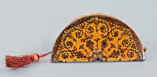 Antique tunbridge ware wedge - tunbridge,