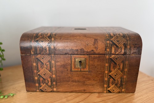 Antique tunbridge ware style - antique,