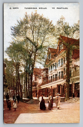 Postcard kent tunbridge - kent,