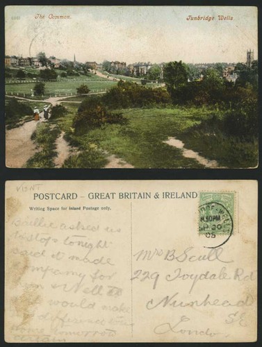 Tunbridge wells 1905 old - wells,