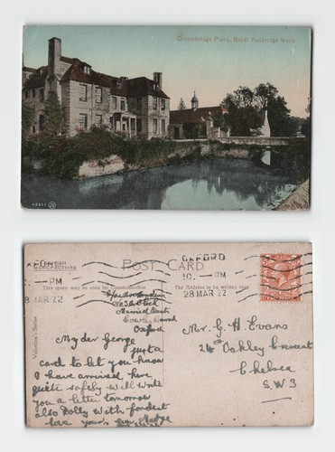 Postcard groombridge place - postcard,